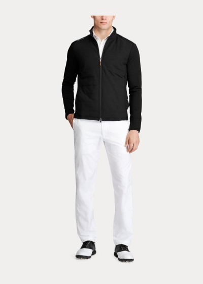 Men's Ralph Lauren Paneled Stretch Terry Jackets | 376401BJC